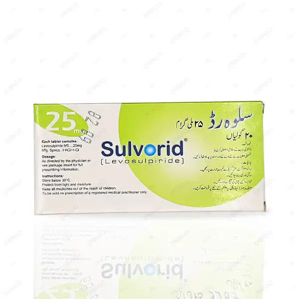 Sulvorid Tablets 25mg